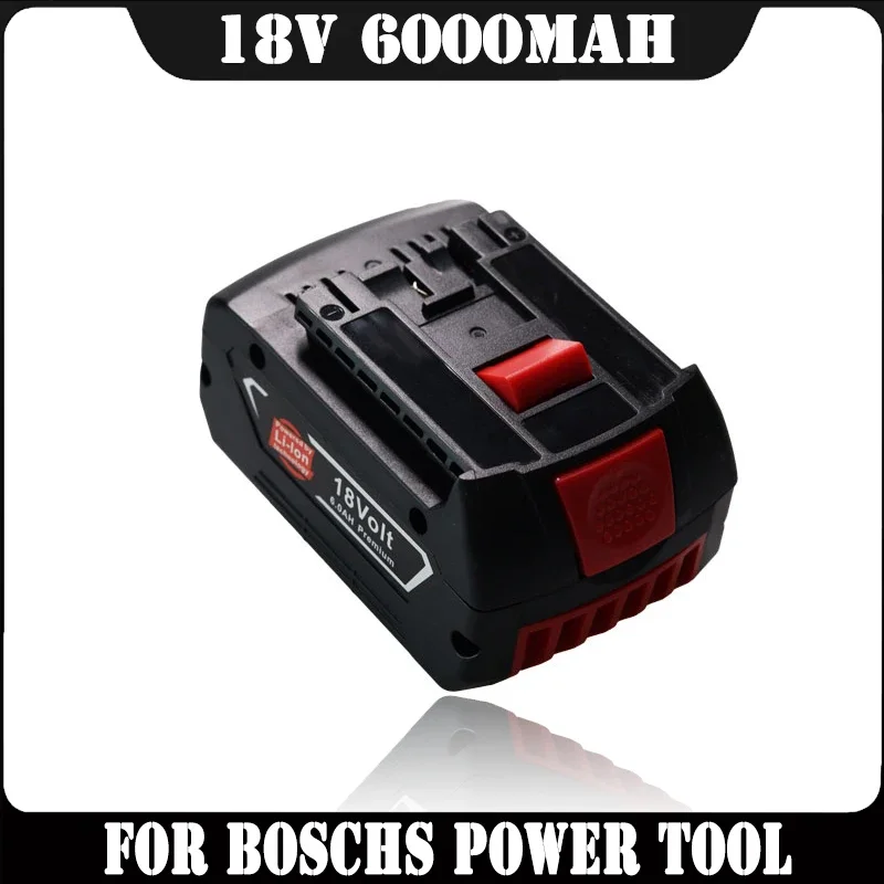 18V 6000mAh Rechargeable lithium ion Battery For Bosch 18v 6.0Ah Backup Battery Portable Replacement BAT609, BAT609G, BAT611
18V 6000mAh Rechargeable lithium ion Battery For Bosch 18v 6.0Ah Backup Battery Portable Replacement BAT609, BAT609G, BAT611