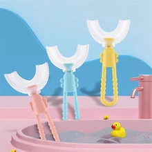 U-shaped Baby Toothbrush Children's Toothbrush Oral Care Cleaning Brush Convenient and Simple Silicone Baby Toothbrush Oral
U-shaped Baby Toothbrush Children's Toothbrush Oral Care Cleaning Brush Convenient and Simple Silicone Baby Toothbrush Oral
