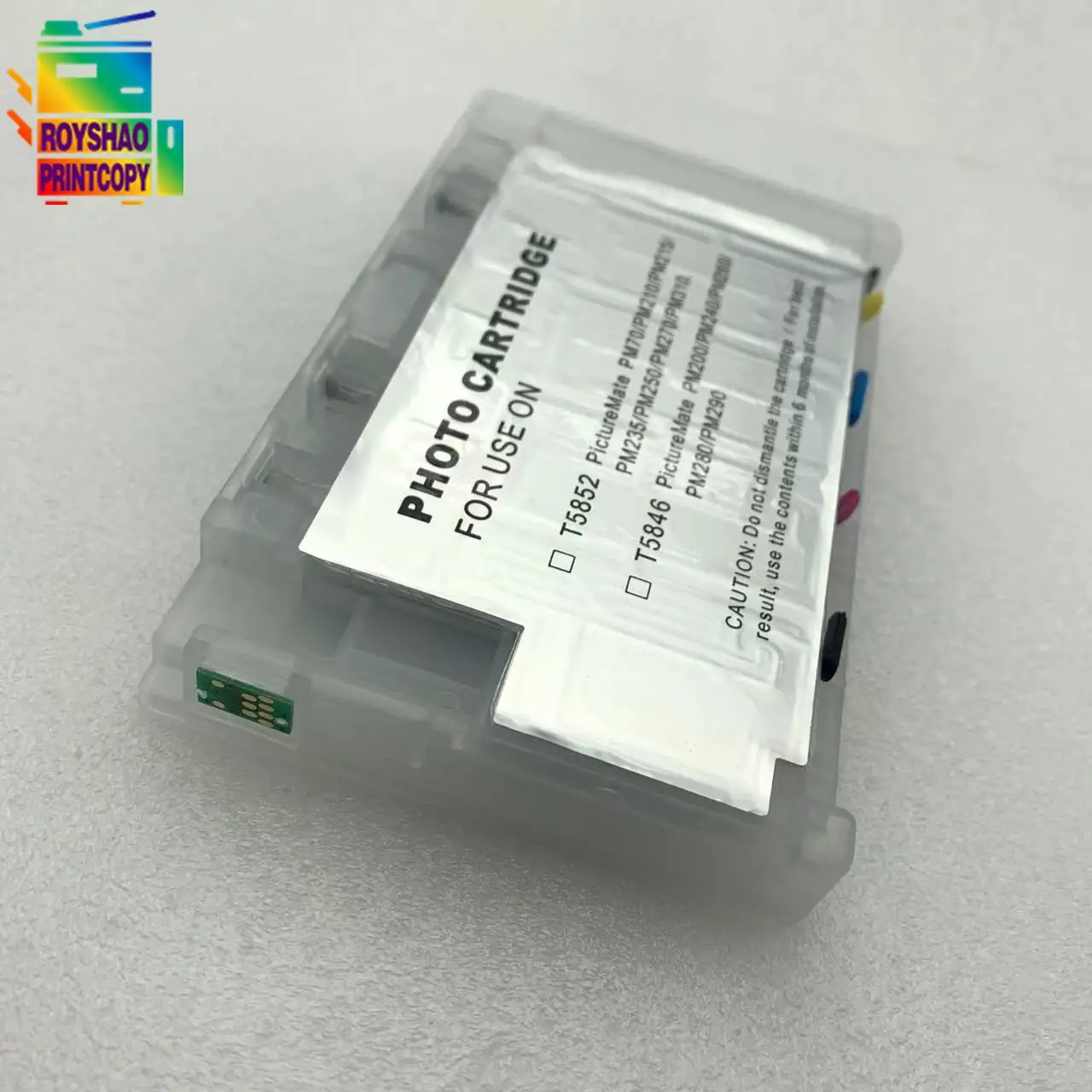 10PCS Refill Ink Cartridge with One Time Chip for Epson PM70 PM210 PM215 PM235 PM250 PM270 PM310 PM200 T5852 T5846 Free Shipping
10PCS Refill Ink Cartridge with One Time Chip for Epson PM70 PM210 PM215 PM235 PM250 PM270 PM310 PM200 T5852 T5846 Free Shipping