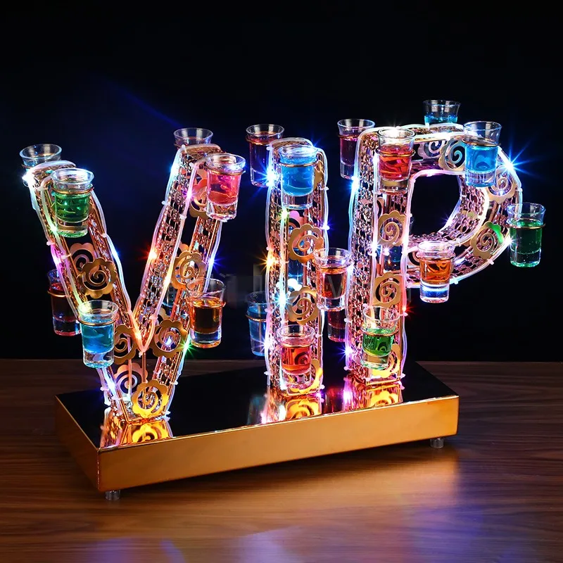 Creative VIP Shape LED Rechargeable Cocktail Tray GLOWINGWine Glass Holder Bar NightClub Party VIP Service Shot Glass Rack Decor
Creative VIP Shape LED Rechargeable Cocktail Tray GLOWINGWine Glass Holder Bar NightClub Party VIP Service Shot Glass Rack Decor