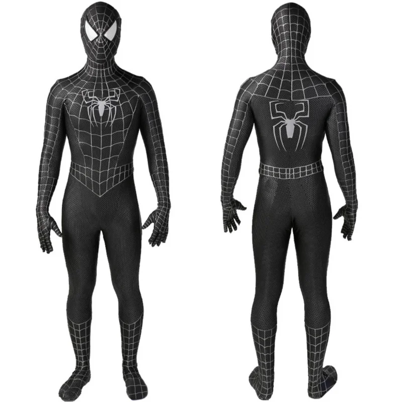 

Костюм Человека-паука Symbiont Raimi, костюм для косплея, комбинезон с 3D принтом из спандекса, комбинезон супергероя зентай, костюм на Хэллоуин, боди для взрослых