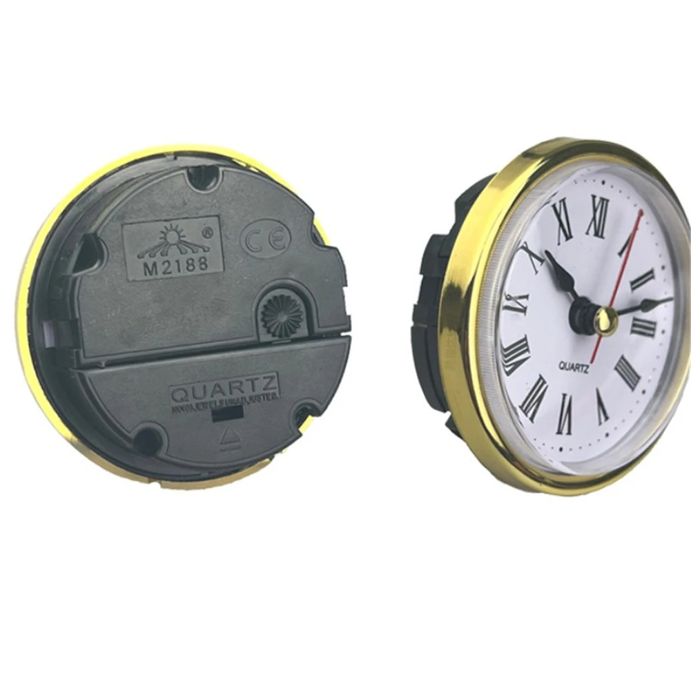 Clock Inserts Inserts Movement Quartz Clock Insert Roman Numbers 65MM Gold Color Plastic Replacement Brand New
Clock Inserts Inserts Movement Quartz Clock Insert Roman Numbers 65MM Gold Color Plastic Replacement Brand New