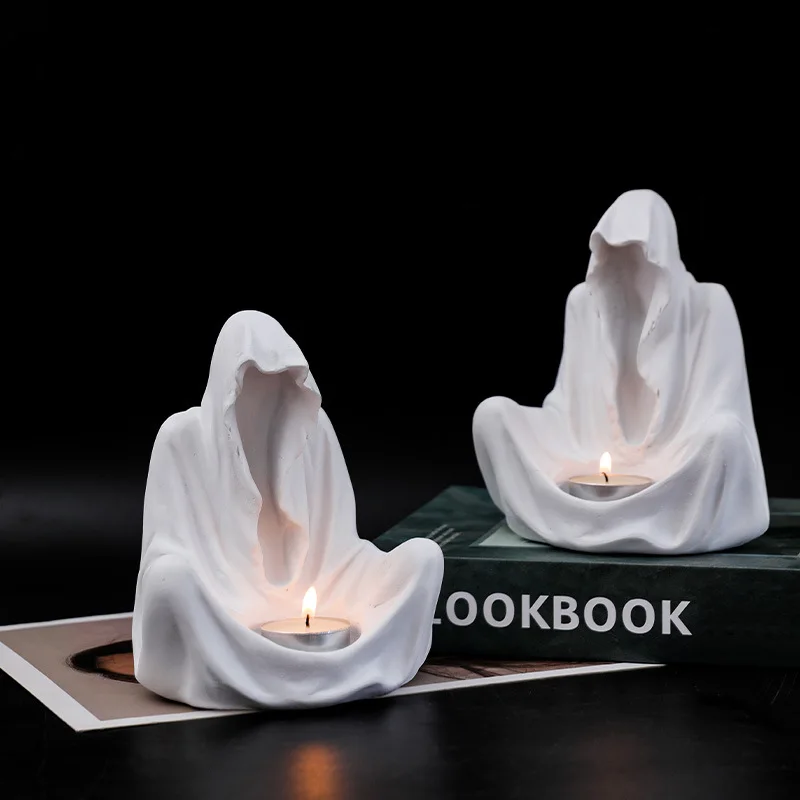 Halloween Resin Ghost Wizard Pure White Resin Candle Holder Decoration Halloween Ghost Festival Party Art Crafts Ornaments
Halloween Resin Ghost Wizard Pure White Resin Candle Holder Decoration Halloween Ghost Festival Party Art Crafts Ornaments