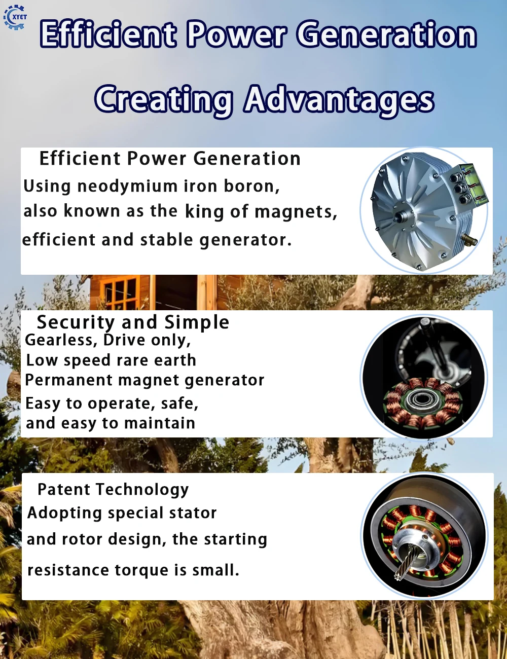 1KW, 2KW, 3KW Low Speed Permanent Magnet Generator 220V, 380V Three Phase AC Alternator with DC Driving Motor for Home Appliance 3 Mallzona S4d5490ccd61a4583b9fd1aa141f6d8c23 1KW, 2KW, 3KW Low Speed Permanent Magnet Generator 220V, 380V Three Phase AC Alternator with DC Driving Motor for Home Appliance Mallzona