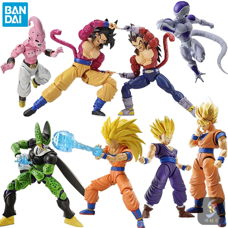 

Bandai Shf Dragon Ball Z Figure Vegeta Plastic Model Kit Saiyan Anime Son Goku Action Figure Piccolo Frieza Collectible Gift