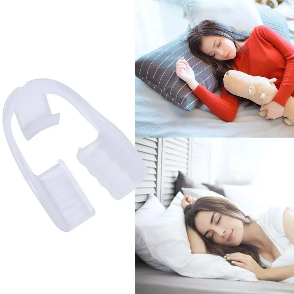 

Teeth Boxing Protection Sleep Aids Anti-snoring Bruxism Grinding Mouth Guard Night Mouth Tray Eliminate Molars Tooth Protector