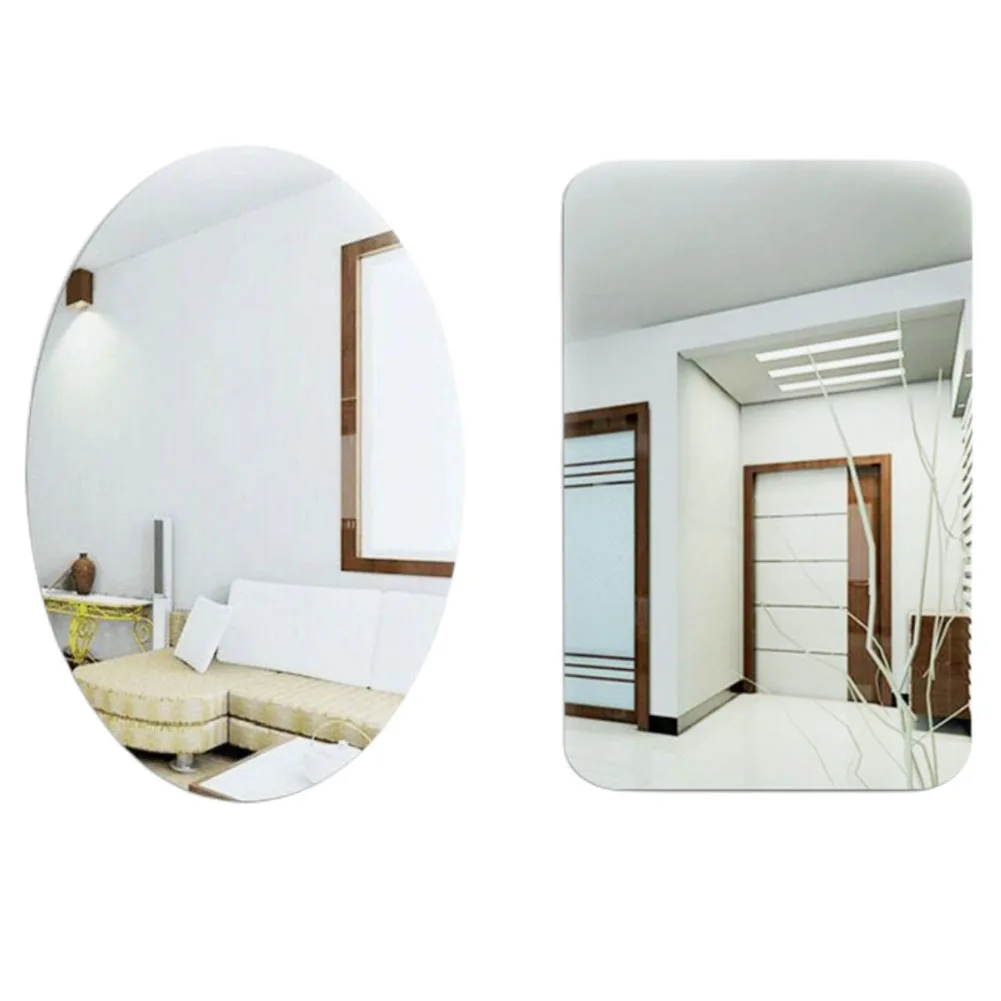 3D Wall Stickers Mirror Acrylic Mirror Reflective Surface Oval Square Acrylic Sticker Home Bathroom Living Room Wall Decoration
3D Wall Stickers Mirror Acrylic Mirror Reflective Surface Oval Square Acrylic Sticker Home Bathroom Living Room Wall Decoration
