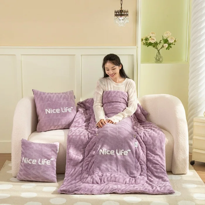 New Milk Fiber Embossed Fabric Towel Embroidery Series Pillow Blanket Two-in-One Multi-Purpose Blanket Cushion
New Milk Fiber Embossed Fabric Towel Embroidery Series Pillow Blanket Two-in-One Multi-Purpose Blanket Cushion