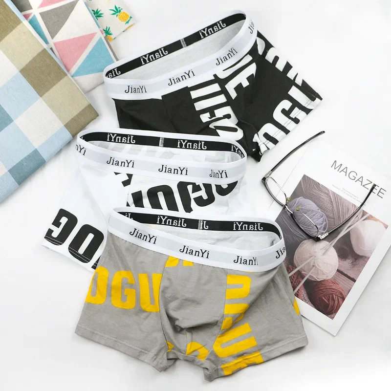 New Graphene Boys' Boxers Letter Printed Cotton Underwear Youth Trend Low Waist Young Men Boys Underwear
New Graphene Boys' Boxers Letter Printed Cotton Underwear Youth Trend Low Waist Young Men Boys Underwear
