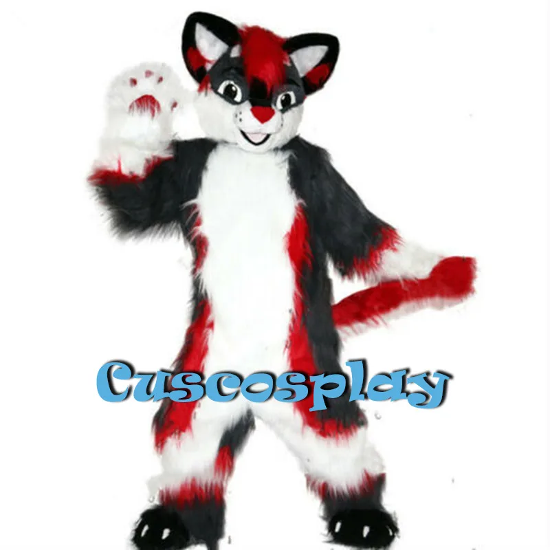 Red Wolf Husky Dog Long Fur Furry Fox Mascot Costume Fursuit Adult Cartoon Annual Celebration Amusement Parkn
Red Wolf Husky Dog Long Fur Furry Fox Mascot Costume Fursuit Adult Cartoon Annual Celebration Amusement Parkn