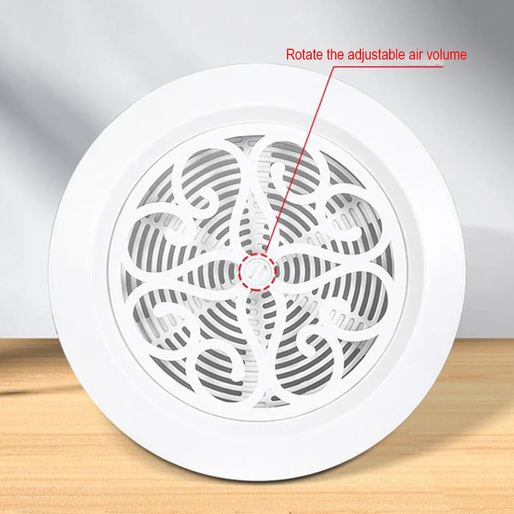 125/150mm Adjustable Air Ventilation Cover ABS Round Decorative Ventilation Grill Outlet Ducting Ceiling Wall Hole Air Vent
125/150mm Adjustable Air Ventilation Cover ABS Round Decorative Ventilation Grill Outlet Ducting Ceiling Wall Hole Air Vent