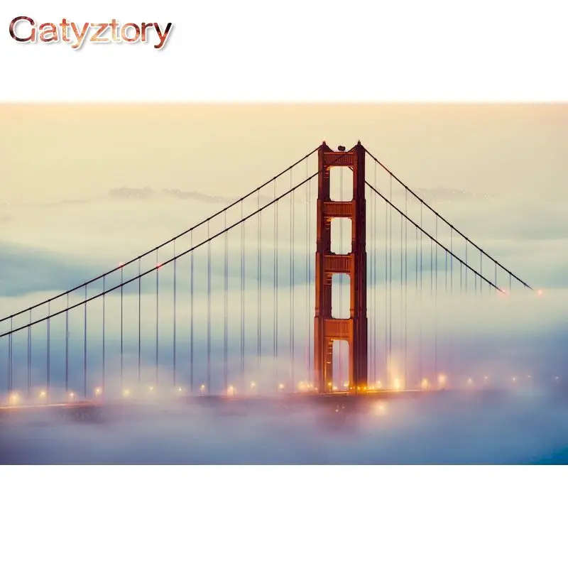 GATYZTORY 40x50cm Painting By Numbers Paint Kit City Bridge Landscape Picture Drawing For Adult Coloring By Numbers Cars On Canv
GATYZTORY 40x50cm Painting By Numbers Paint Kit City Bridge Landscape Picture Drawing For Adult Coloring By Numbers Cars On Canv