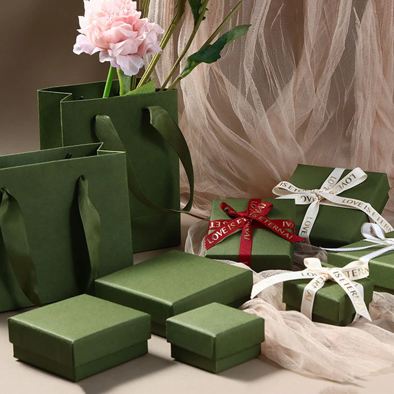 Green Paper Box Jewelry Packaging Storage Gift Boxes Earrings Ring Bracelet Paper Bag Gift Package Business Logo 5x5cm 7.5x7.5
Green Paper Box Jewelry Packaging Storage Gift Boxes Earrings Ring Bracelet Paper Bag Gift Package Business Logo 5x5cm 7.5x7.5