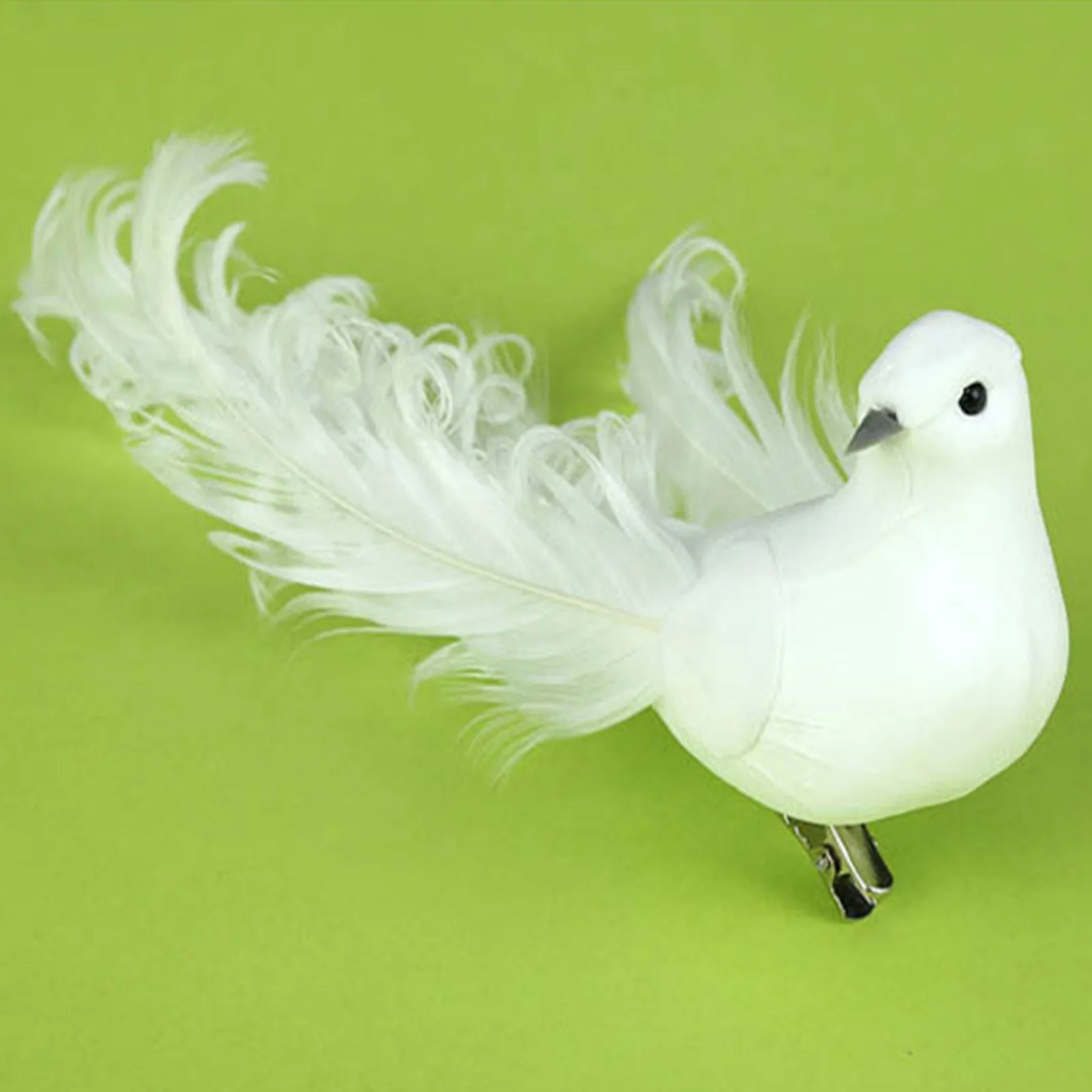 4pcs White Artificial Birds Simulation Peace Doves Foam Doves Home Decor Wedding Decor Photography Props 15cmx3.5cmx4.5cm
4pcs White Artificial Birds Simulation Peace Doves Foam Doves Home Decor Wedding Decor Photography Props 15cmx3.5cmx4.5cm