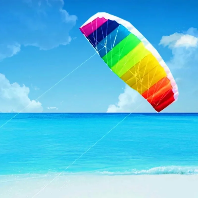 

Free Shipping dual line stunt kites power kites flying for new beginner kite surf beach toys regiment parachute windsurfing kite