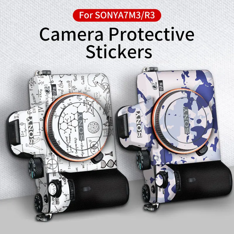 

For Sony Camera Stickers sony A7M3/A7R3 α7 III Colourful Skin ornament 3M material Alpha 7 III protective film Alpha 7R III