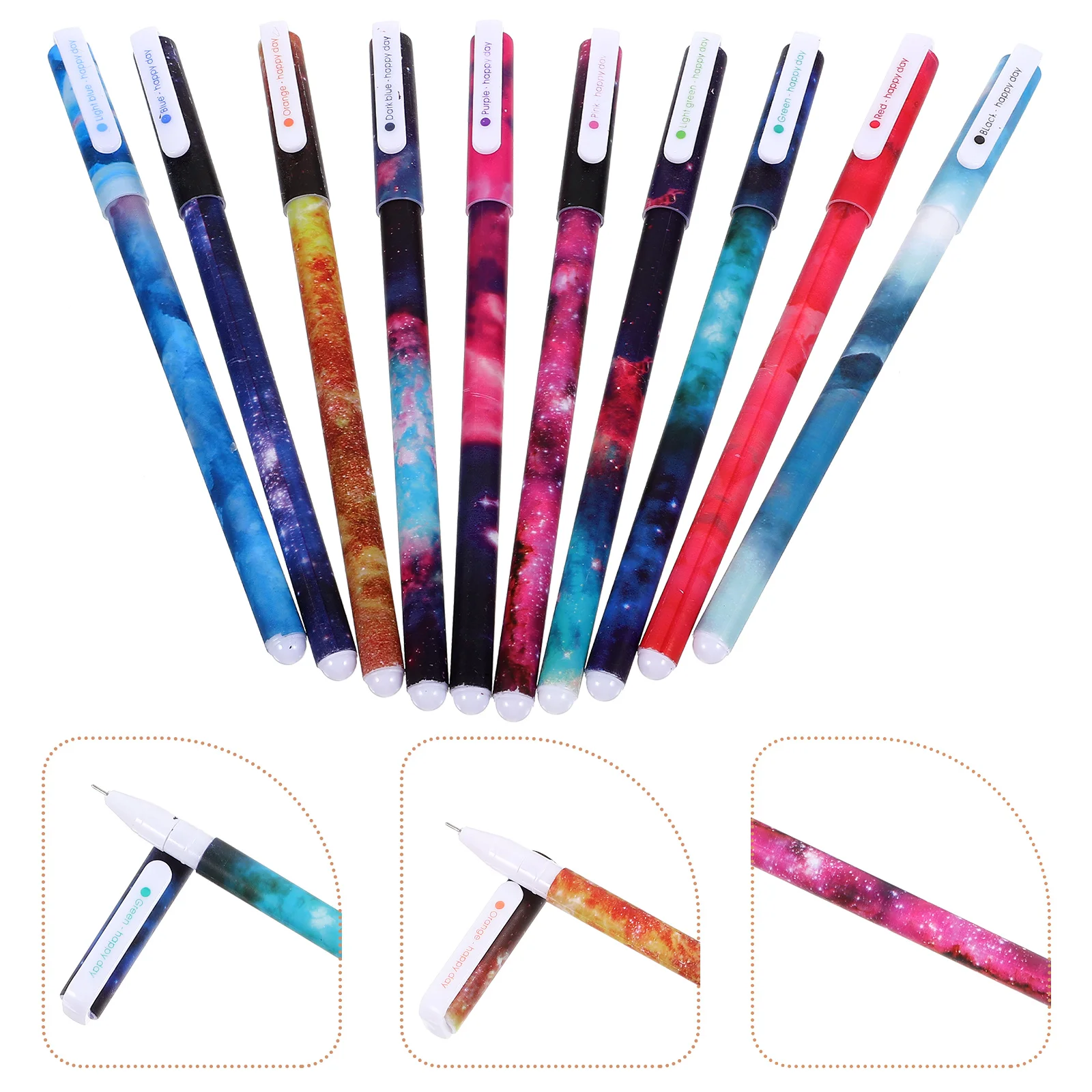 

Student Stationery Cute Pen Note Taking Pens Office Sign Students Gel Colorful Writing for Supplies Prize Gifts