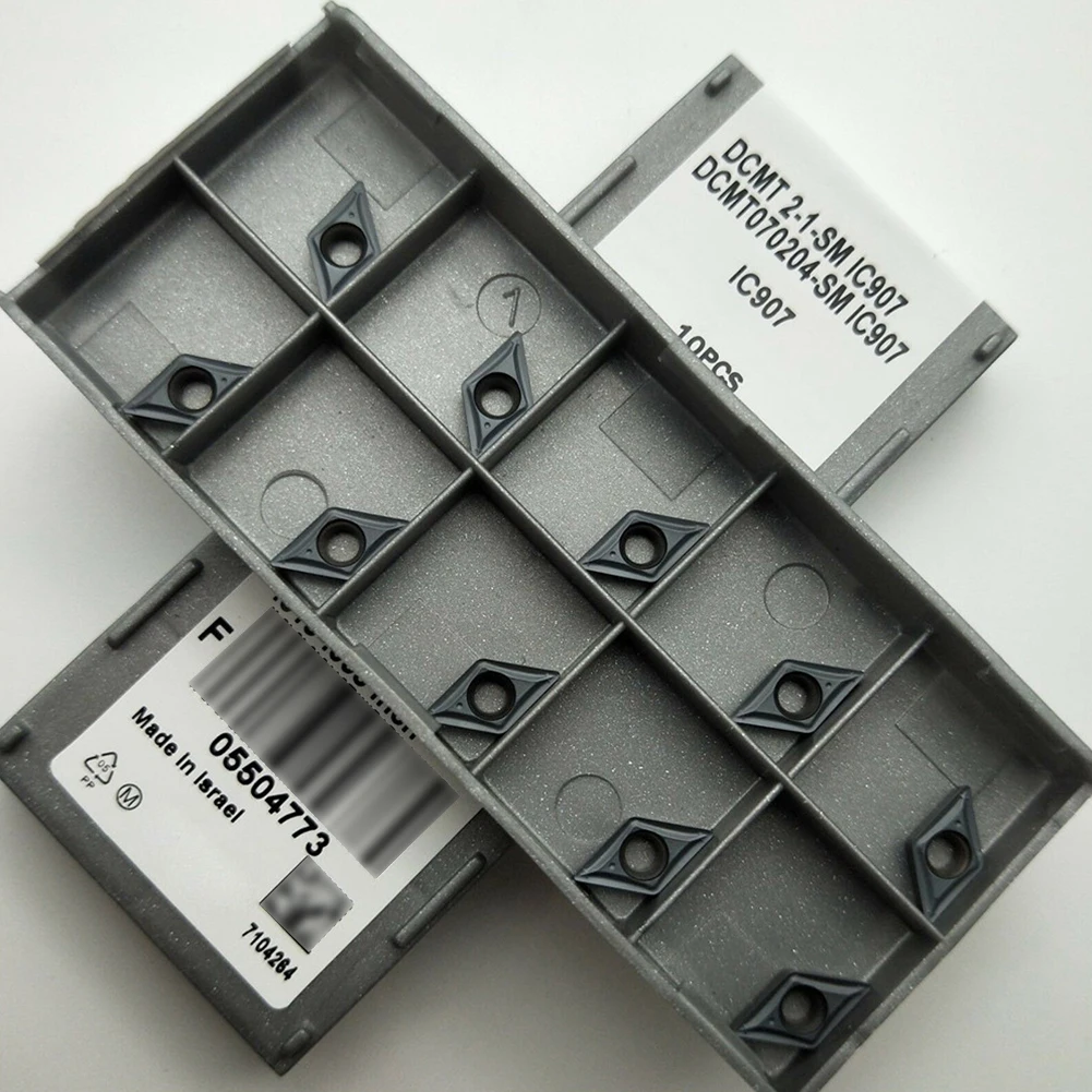Твердосплавные вставки для токарного станка DCMT 2-1-SM DCMT070204 SM IC907, фрезерные вставки, режущий процесс, аксессуары для машин, высокое качество, 10 шт.
Твердосплавные вставки для токарного станка DCMT 2-1-SM DCMT070204 SM IC907, фрезерные вставки, режущий процесс, аксессуары для машин, высокое качество, 10 шт.