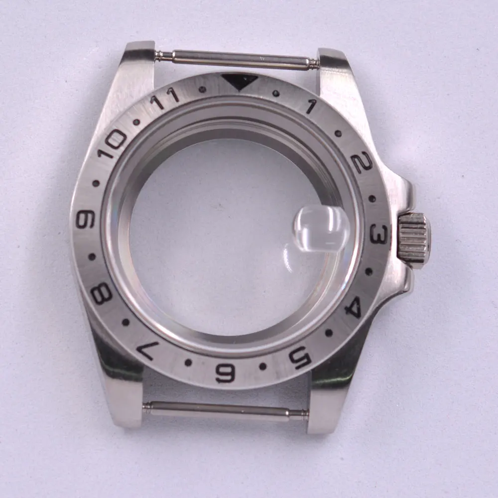 

40mm watch case Fit NH34 NH35 NH36 PT5000 ETA2824 2836 Miyota 8205 8215 Mingzhu 2813 3804 movement sapphire glass Case