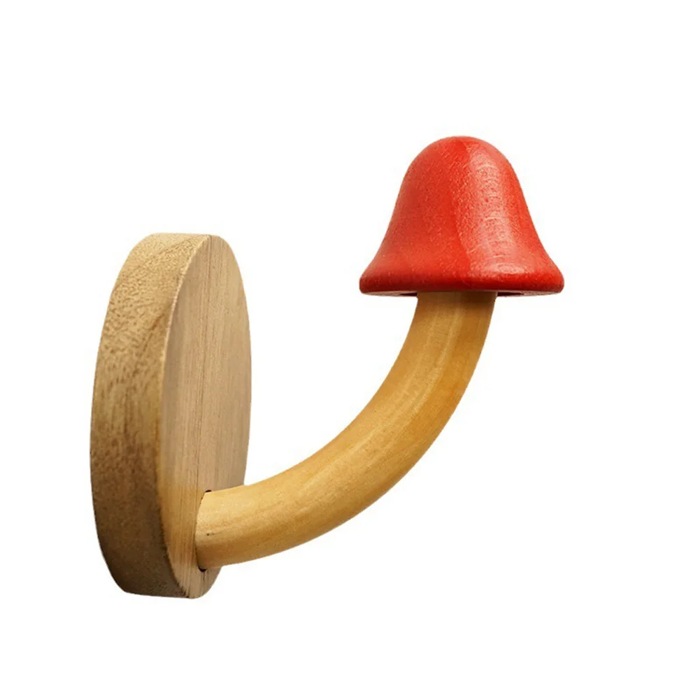 1pc Creative Wooden Mushroom Coat Hook Without Punching Solid Wood Coat Hook Home Storage Organization Accessories
1pc Creative Wooden Mushroom Coat Hook Without Punching Solid Wood Coat Hook Home Storage Organization Accessories