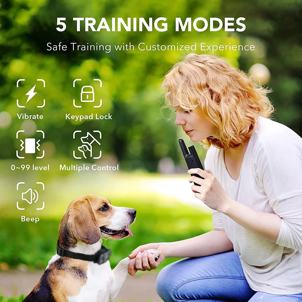 Generic Pet Dog ining ECollar Waterproof Anti ing ining Collar