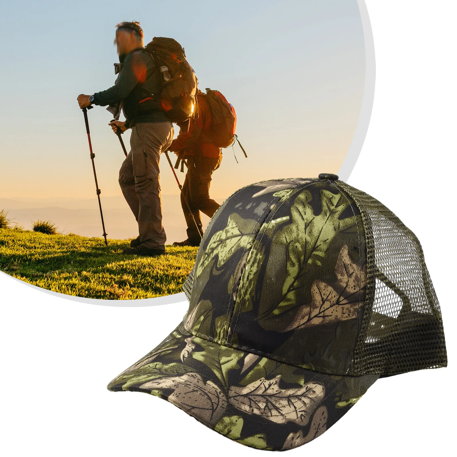 Adjustable Camouflage Army Baseball Cap-Style Camo Baseball Cap Walking Jogging Dog Walking Hunting Camping Supplies
Adjustable Camouflage Army Baseball Cap-Style Camo Baseball Cap Walking Jogging Dog Walking Hunting Camping Supplies