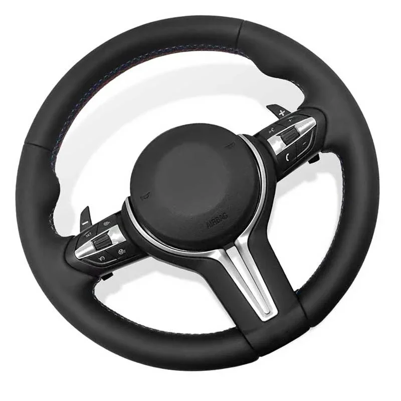 M3 M6 Steering Wheel for BMW F30 F10 F11 F31 F34 F32 F33 F36 F22 F23 F46 3 5 Series M Sport Full Leather Steering Wheel Assembly
M3 M6 Steering Wheel for BMW F30 F10 F11 F31 F34 F32 F33 F36 F22 F23 F46 3 5 Series M Sport Full Leather Steering Wheel Assembly