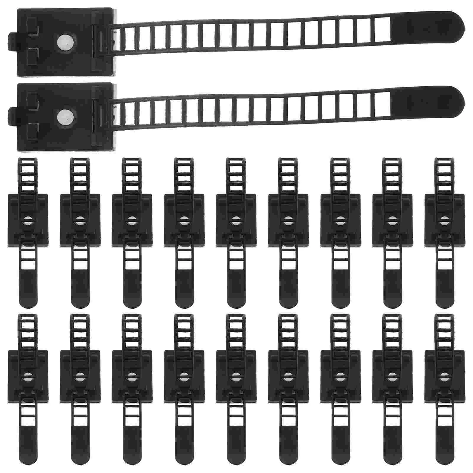 25 Pcs Cable Clamp Wire Organizer Adhesive Cord Clips Adjustable Ties Nylon Management Desk Office
25 Pcs Cable Clamp Wire Organizer Adhesive Cord Clips Adjustable Ties Nylon Management Desk Office