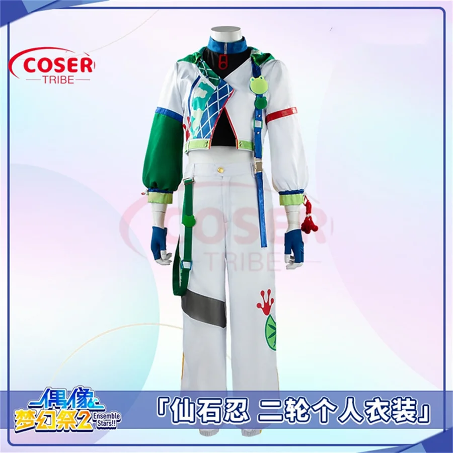 

COSER TRIBE Аниме игра ансамбль звезды шинобу Сенгоку повседневная одежда карнавал фотокостюм полный комплект