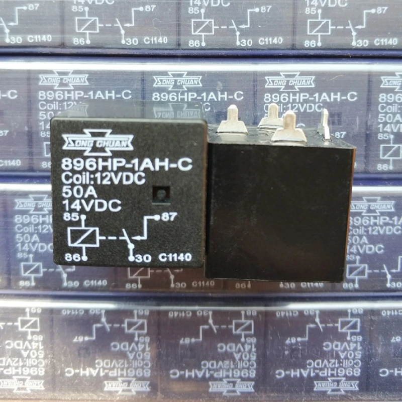 

（Brand-new）1pcs/lot 100% original genuine relay:896HP-1AH-C 12VDC Automotive relay 50A 4pins