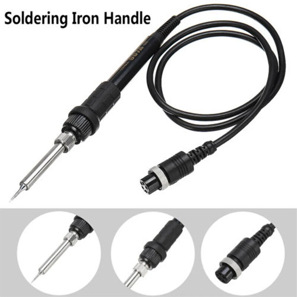 907A Handle Soldering Iron 937D Accessories 853D For 936 For Yihua Parts Repairing Soldering Station Tips Holder Tools
907A Handle Soldering Iron 937D Accessories 853D For 936 For Yihua Parts Repairing Soldering Station Tips Holder Tools