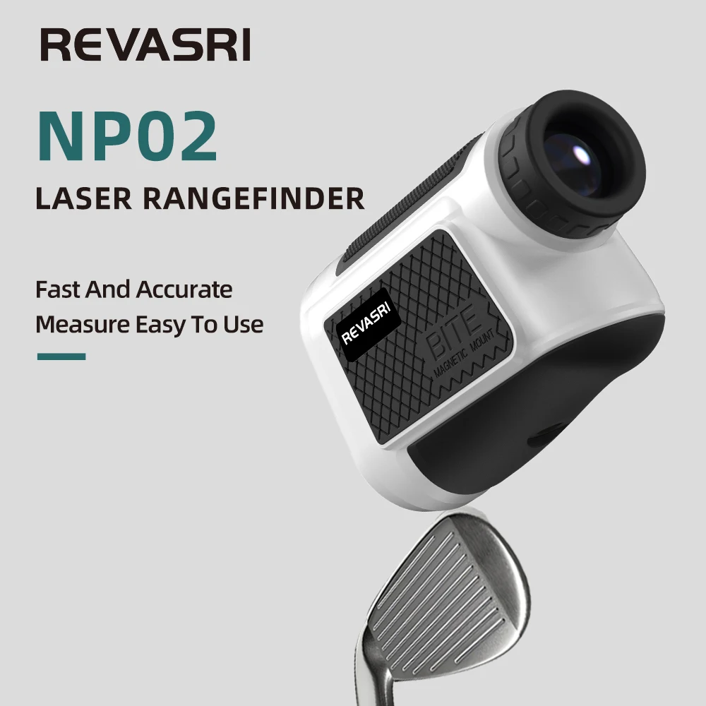 

REVASRI Golf Rangefinder with Slope Flagpole Lock and Vibration 1000YARDS Laser Rangefinder High Precision for Golfing Hunting
