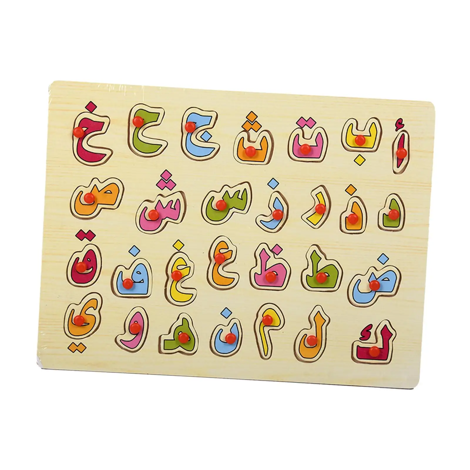 Wooden Arabic Alphabet Puzzle Multicolor Matching Toy Teaching Aids Wood Puzzles for Party Baby Boy Holiday Gifts
Wooden Arabic Alphabet Puzzle Multicolor Matching Toy Teaching Aids Wood Puzzles for Party Baby Boy Holiday Gifts