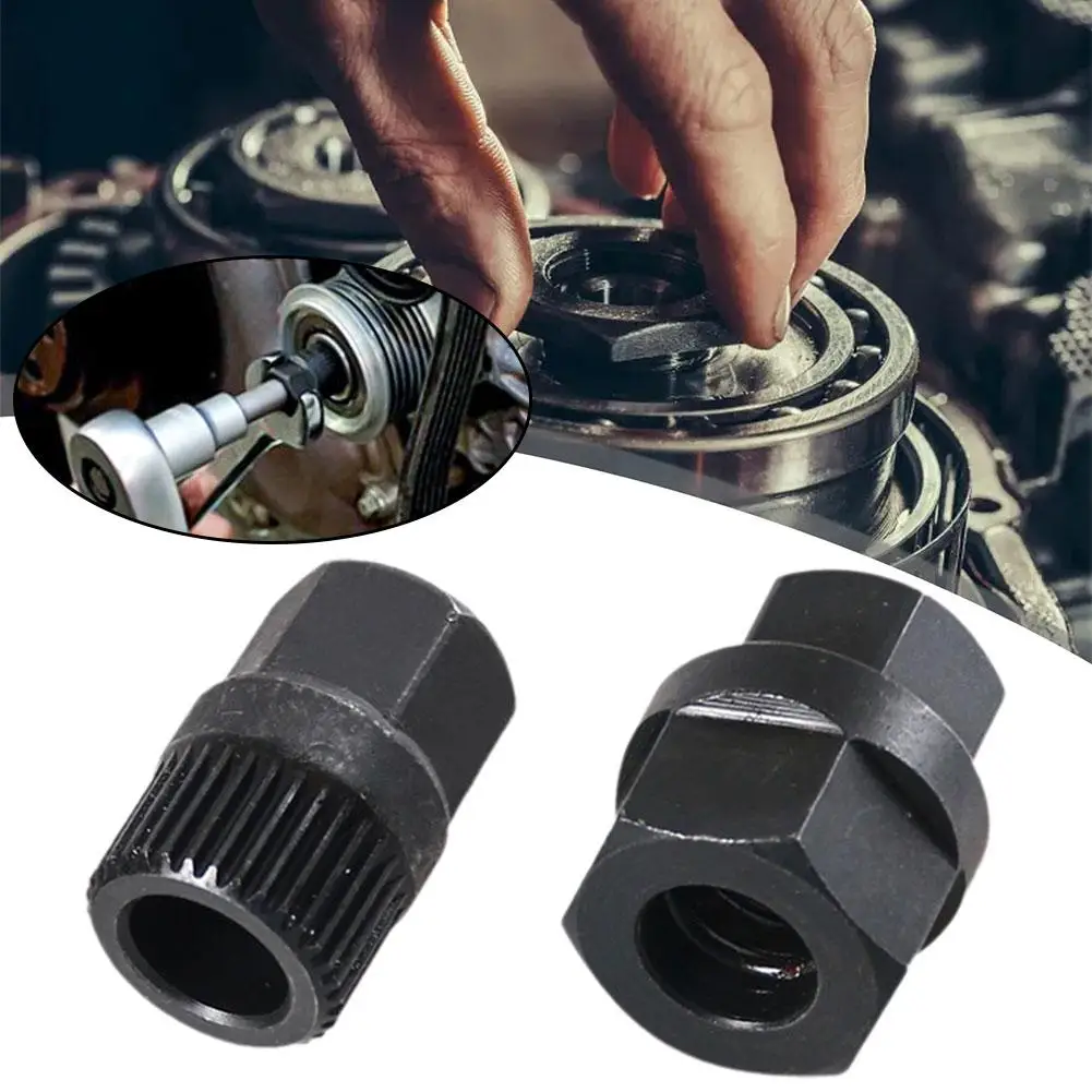 

33 teeth Hexagon Generator Pulley Removal Tool High Removal Pulley Wheel Quality Clutch Tool Alternator Free N9E4