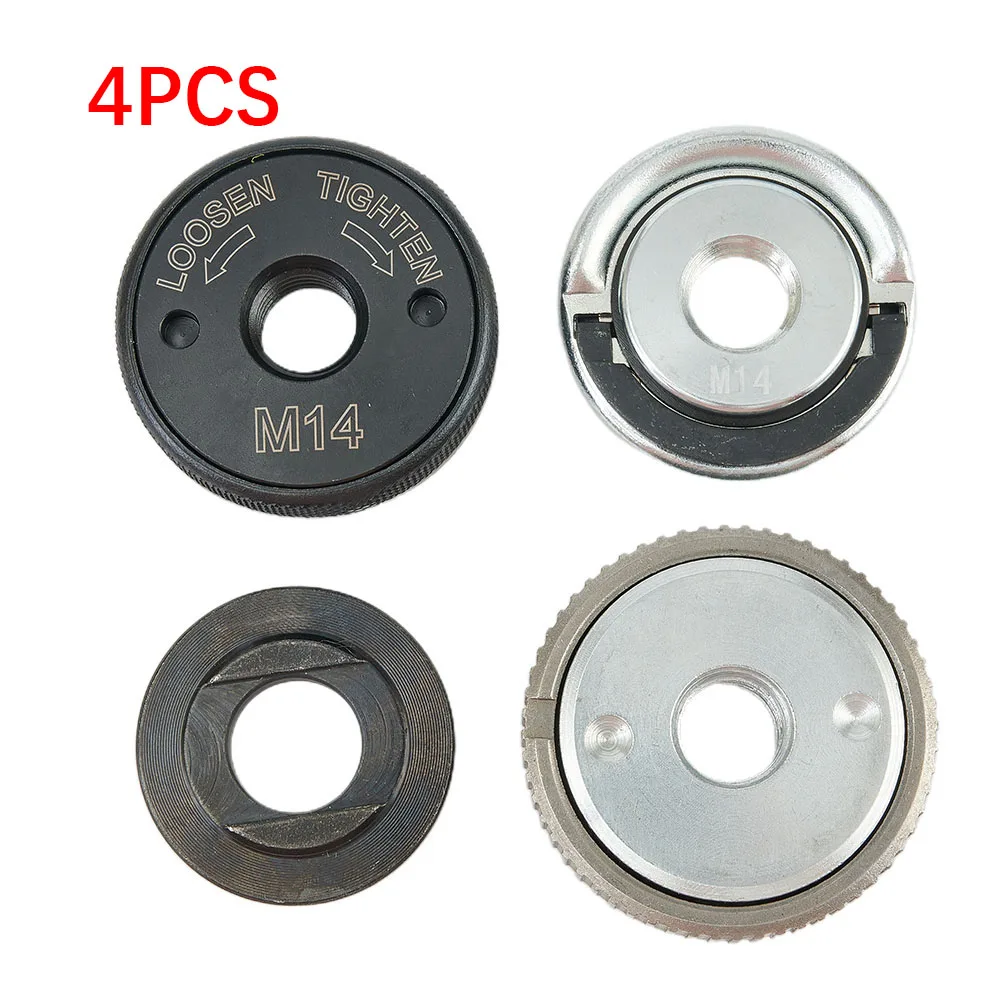 Professional Quick Release Nut M14 Screw For Angle Grinder 4PCS Pressure 3 Plate 1 Bottom Plate Grinding Machines Power Tools
Professional Quick Release Nut M14 Screw For Angle Grinder 4PCS Pressure 3 Plate 1 Bottom Plate Grinding Machines Power Tools