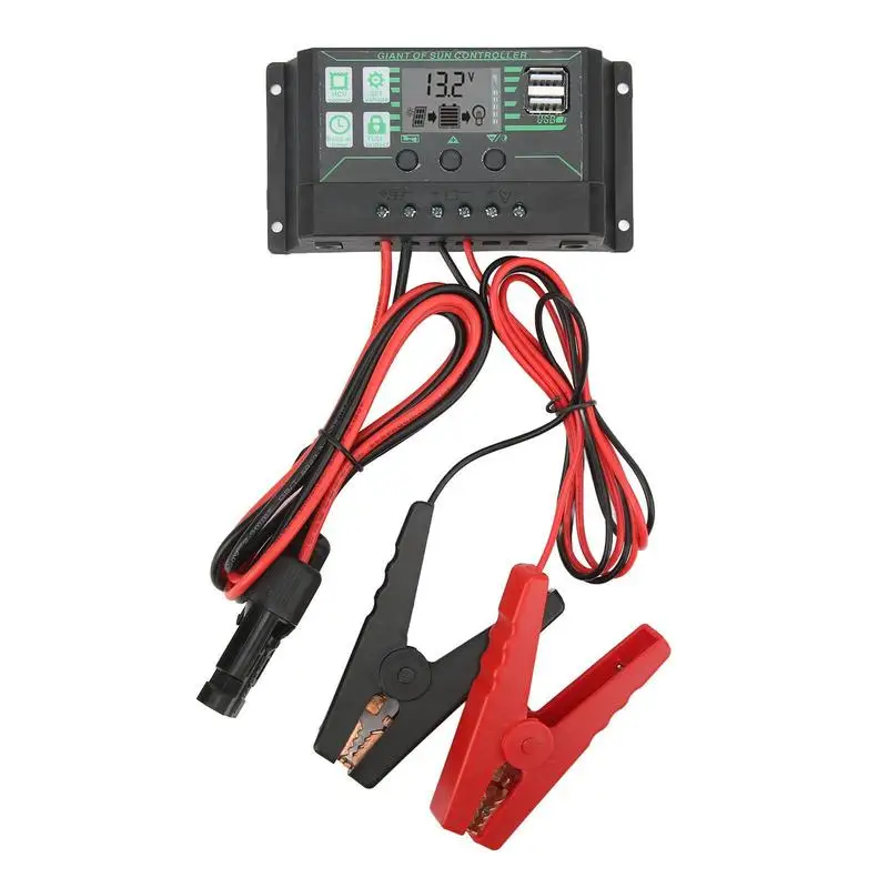 Контроллер солнечной панели, 12 В/24 В, интеллектуальный регулятор заряда солнечной батареи с зажимом типа крокодил MPPTAuto
Контроллер солнечной панели, 12 В/24 В, интеллектуальный регулятор заряда солнечной батареи с зажимом типа крокодил MPPTAuto