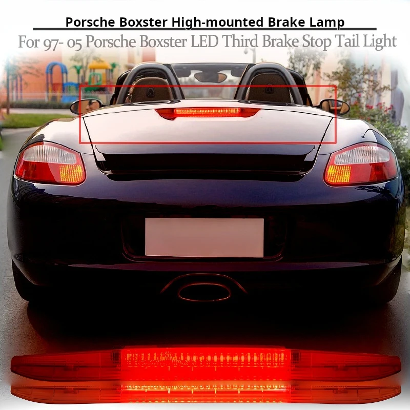 Speed-x Suitable For 97 05 Porsche Boxster High Mounted Brake Light, Third Brake Warning, Rear Fog Tail Light Modification
Speed-x Suitable For 97 05 Porsche Boxster High Mounted Brake Light, Third Brake Warning, Rear Fog Tail Light Modification