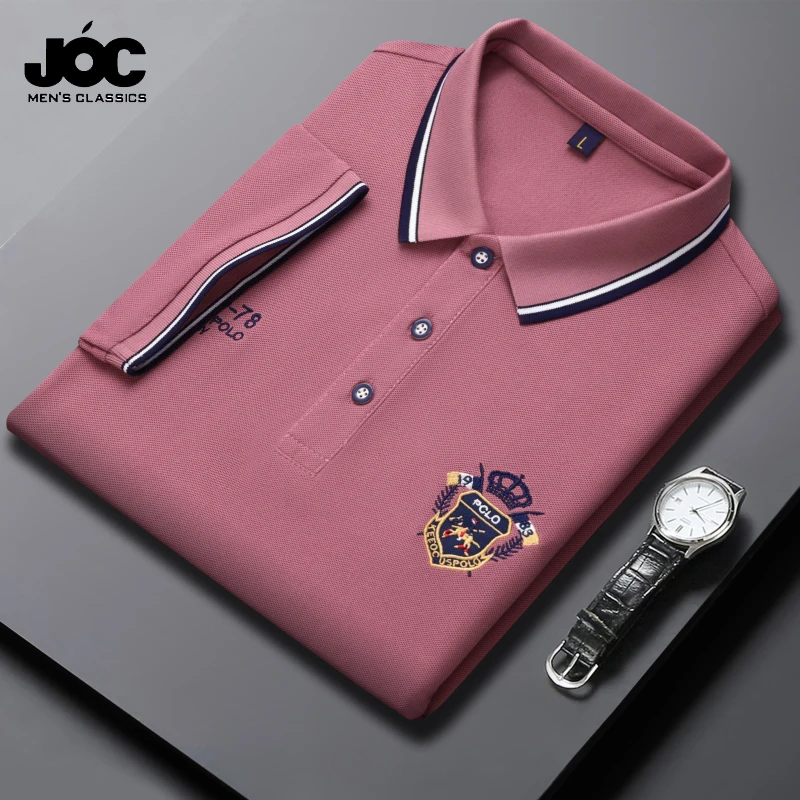 Мужская футболка-поло с коротким рукавом, с вышивкой
Мужская футболка-поло с коротким рукавом, с вышивкой