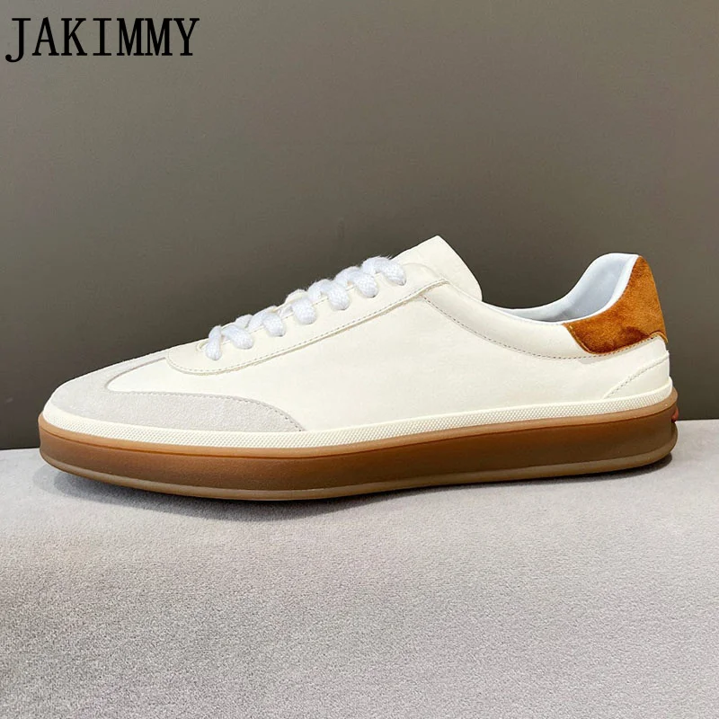 Real Leather Platform Sneakers Men Round Toe Thick Sole Lace Up Tennis Shoes Autumn Casual Brand Men's Vacation Driving Shoes
Real Leather Platform Sneakers Men Round Toe Thick Sole Lace Up Tennis Shoes Autumn Casual Brand Men's Vacation Driving Shoes