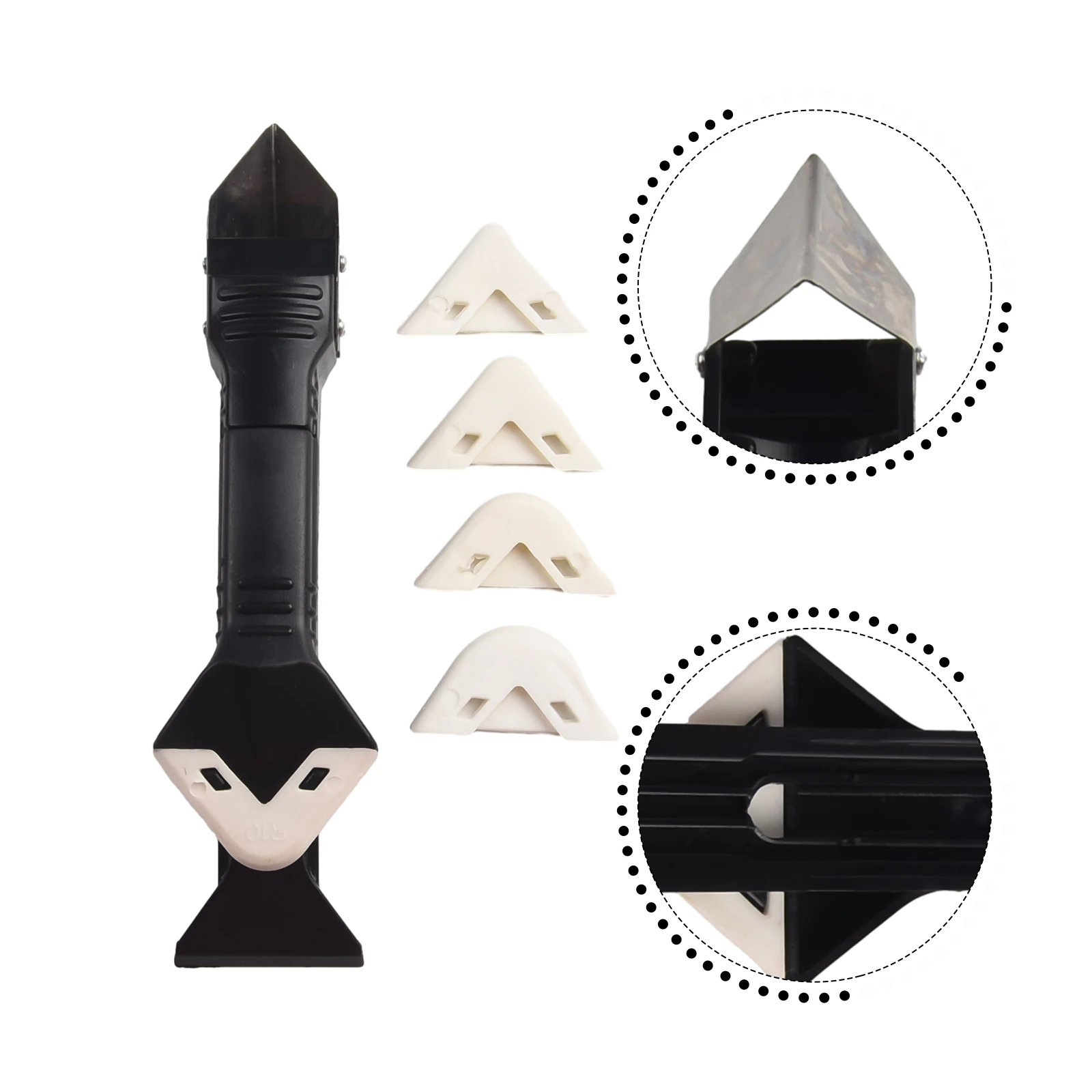3In1 Silicone Scraper Sealant Remover Tool Caulking Mould Removal Set Floor Mould Removal Hand Tools Kit 5 Glue Head&1 Scraper
3In1 Silicone Scraper Sealant Remover Tool Caulking Mould Removal Set Floor Mould Removal Hand Tools Kit 5 Glue Head&1 Scraper