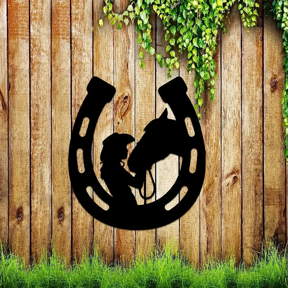 metal iron Girl and Horse Metal Sign, Horseshoe Wall Hanging Decor, Perfect Wall Art Decor, Home Decor, Holiday Gift Housewarmin
metal iron Girl and Horse Metal Sign, Horseshoe Wall Hanging Decor, Perfect Wall Art Decor, Home Decor, Holiday Gift Housewarmin