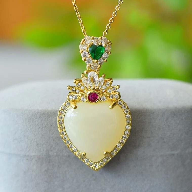 Natural Hetian Jade Jewelry Set Gemstone 3 Piece Accessories Femme Choker Necklace Earrings Ring Gold Plated Luxury Jewelry Sets
Natural Hetian Jade Jewelry Set Gemstone 3 Piece Accessories Femme Choker Necklace Earrings Ring Gold Plated Luxury Jewelry Sets