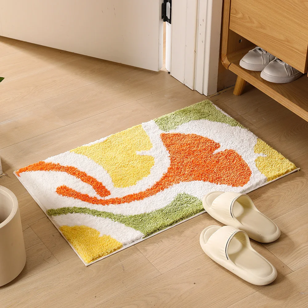 Yellow Leaf Bathroom Tufted Rugs Geometric Plant Bath Mat Anti-slip Bedroom Carpet Living Room Indoor Home Decor Kitchen Doormat
Yellow Leaf Bathroom Tufted Rugs Geometric Plant Bath Mat Anti-slip Bedroom Carpet Living Room Indoor Home Decor Kitchen Doormat