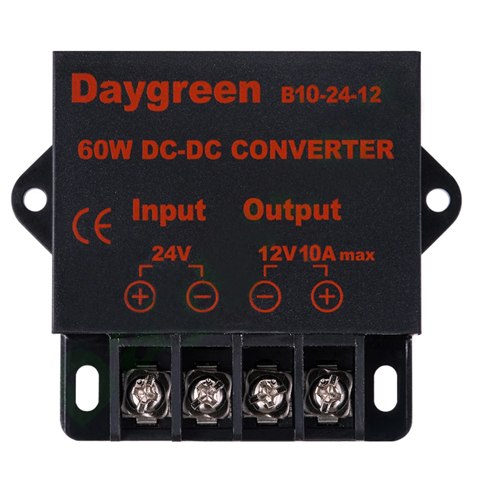 Temperature Converter Voltage Regulator 10A 120W 1pcs 95% B10-24-12 DC 12V Disconnected Overvoltage Protection
Temperature Converter Voltage Regulator 10A 120W 1pcs 95% B10-24-12 DC 12V Disconnected Overvoltage Protection