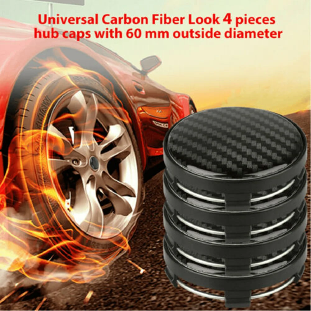 4x 60mm 3D Black Carbon Fiber Car Wheel Center Hub Cap Rim Hub Cover ABS Plastic Car Accessories Tools
4x 60mm 3D Black Carbon Fiber Car Wheel Center Hub Cap Rim Hub Cover ABS Plastic Car Accessories Tools