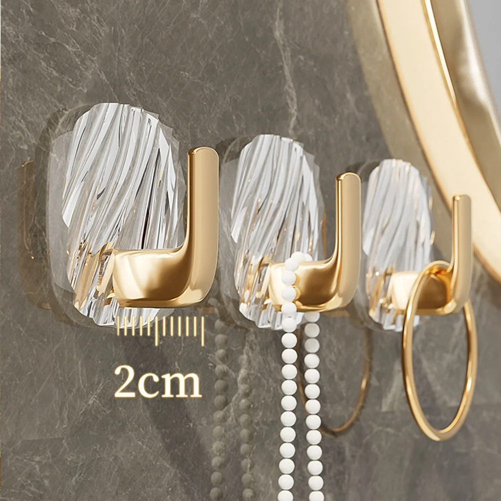 4PCS Acrylic Hanging Hooks For Wall Hanging Hook Bathroom Luxury Adhesive Waterproof Holder Hook Towel Holder Acrylic Organaizer
4PCS Acrylic Hanging Hooks For Wall Hanging Hook Bathroom Luxury Adhesive Waterproof Holder Hook Towel Holder Acrylic Organaizer