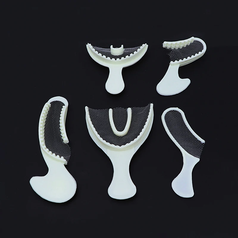 Dental Impression Tray Net Durable Plaster Disposable Impression Bite Registration Dentist Tools 5Pcs/Set
Dental Impression Tray Net Durable Plaster Disposable Impression Bite Registration Dentist Tools 5Pcs/Set