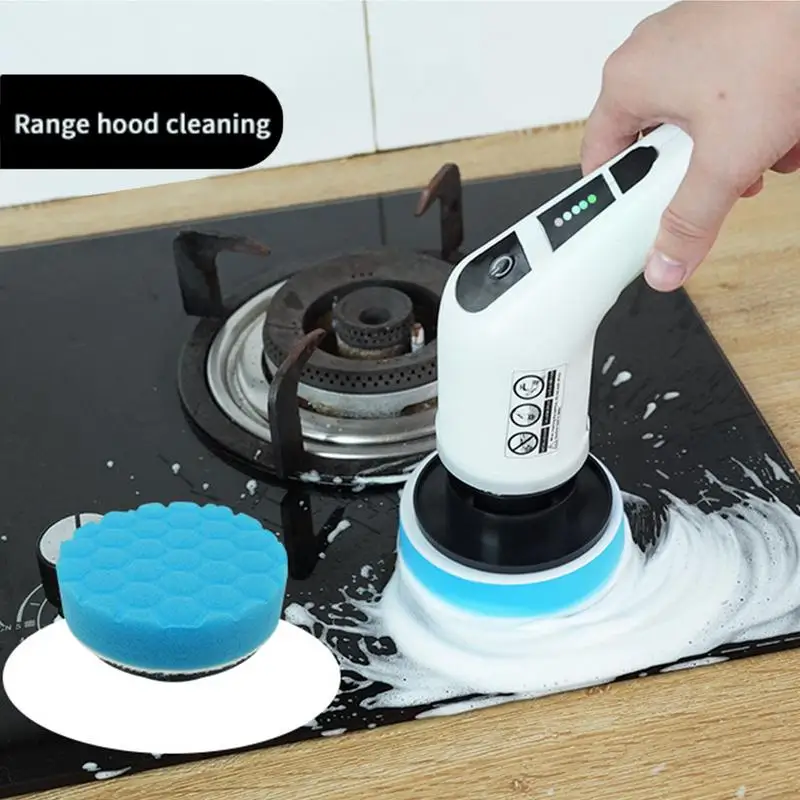 Household Electric Cleaning Brush Cordless Electric Cleaning Scrubber 2 Speed Modes Electric Rotating Cleaner Brush for Tub
Household Electric Cleaning Brush Cordless Electric Cleaning Scrubber 2 Speed Modes Electric Rotating Cleaner Brush for Tub