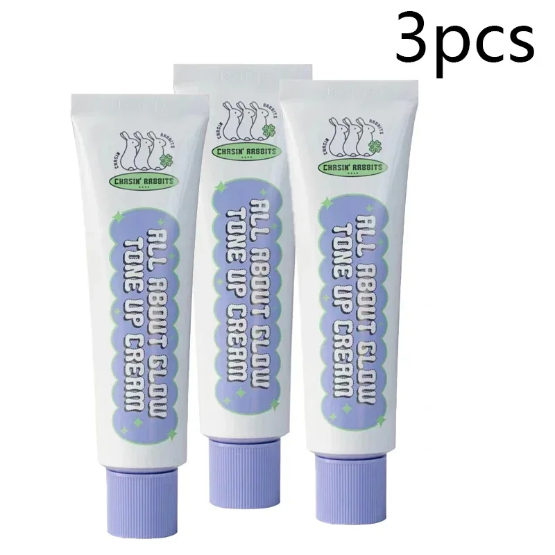 

3pc Multi-Radiant Natural Brightening Plain Makeup Cream 50ml Refreshing Oil Control Concealer Luminous Radiance and Radiance