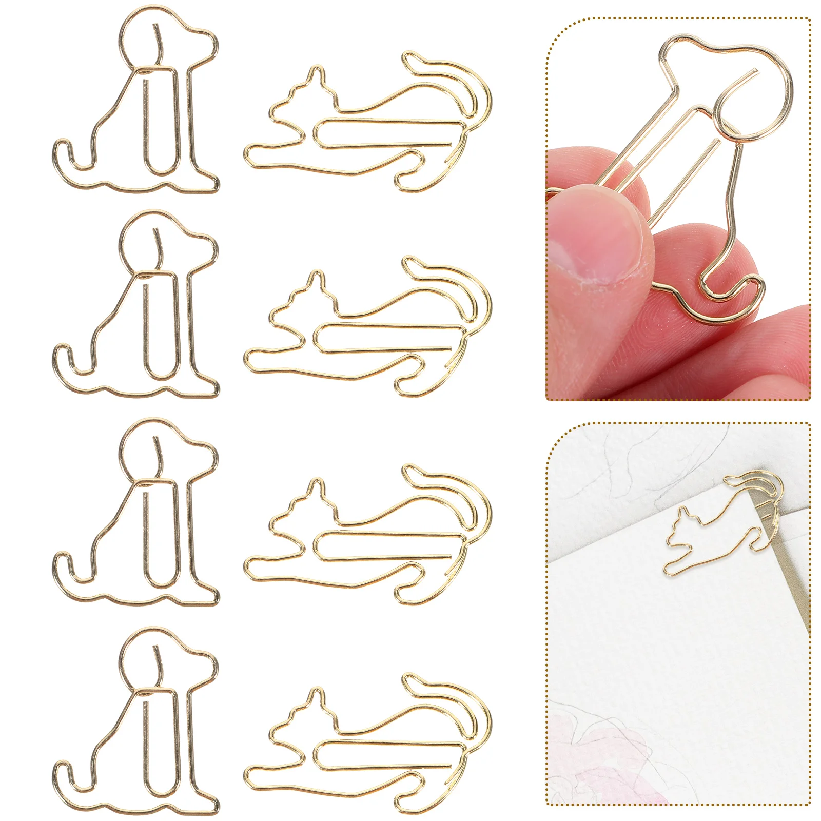Animal Paper Clip Metal Clamps Clips Fixing Paperclips Puppy Delicate Adorable Dog
Animal Paper Clip Metal Clamps Clips Fixing Paperclips Puppy Delicate Adorable Dog